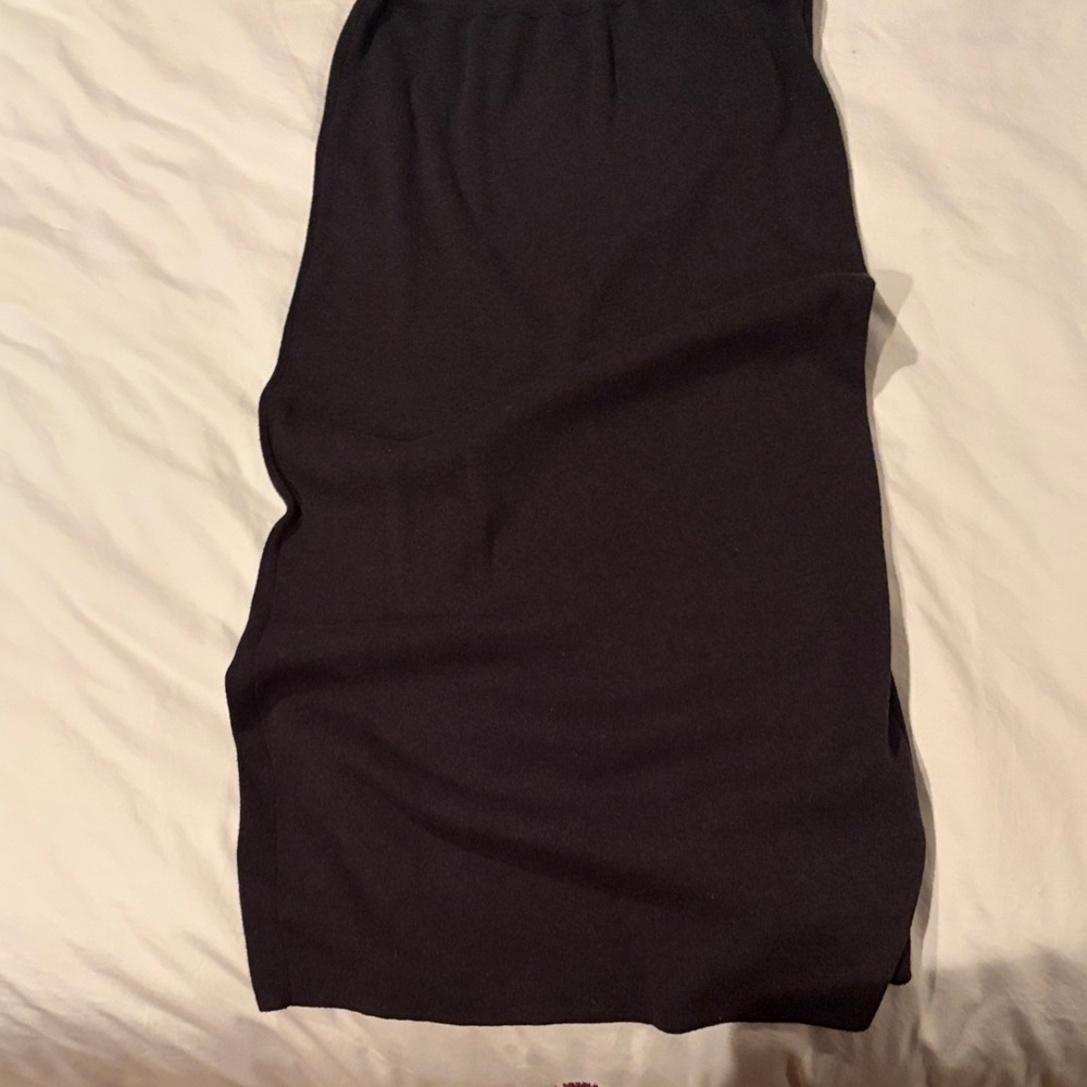 Dark Gray Sweater Skirt